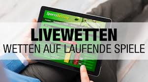 Live Wetten auf laufende Spiele